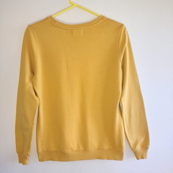 Sugarhill Brighton Vibrant Embroidered Magnifique Sweatshirt Boho Fun Sz Small - Picture 7 of 10